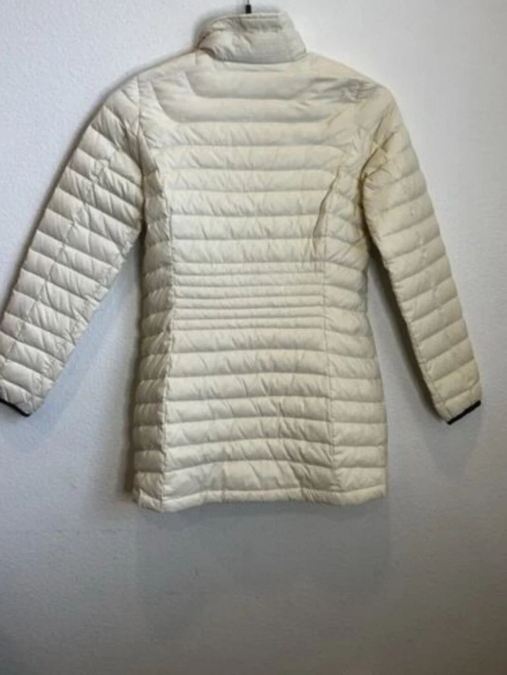 Lauren Ralph Lauren Actice Quilted Puffer Jacket in Ivory XS